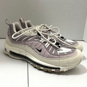 Nike Air Max 98 (2019) Women's Shoes Silver Lilac Violet CI3709-001 Size 9.5